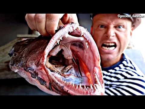 Видео: Нравится ли морской черт на вкус?