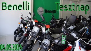 Benelli tesztnap gyere el te is ! - Május 4 Szombat