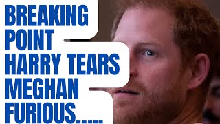 HARRY IN TEARS …. MEGHAN FURIOUS  THIS HAPPENED LATEST #royal #meghanandharry #meghanmarkle