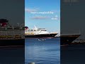 Disney Wonder Departing San Diego - April 21 2025
