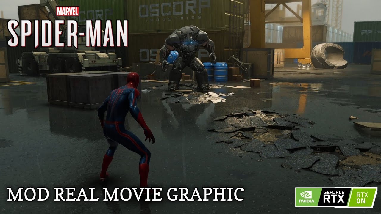 Marvel Spiderman - Remastered PC | MOD Ultra Graphic Setting 60FPS