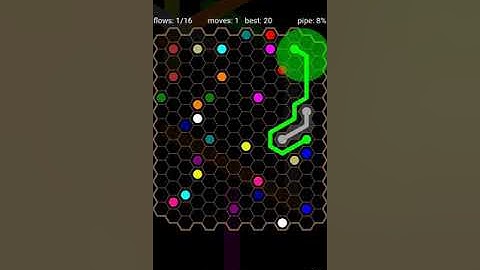 How To Solve Flow Free Hexes Premium 14x14 Mania Level 17 Board Walk Through Solution Walkthrough