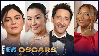 Adrien Brody, Michelle Yeoh & More MUST SEE Red Carpet Interviews | Oscars 2025 | E! News