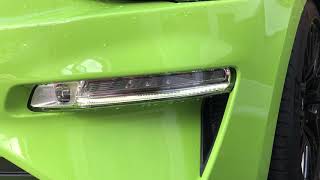 2020 Euro Mustang Running Lights & Turn Signals.