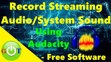 How To Record Audio From The Internet And Computer for WINDOWS 10 with Audacity 2017