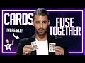 Magician FUSES Cards Together on Spain's Got Talent!