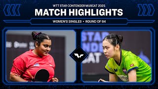 Sutirtha Mukherjee Vs Lee Daeun Ws R64 2025
