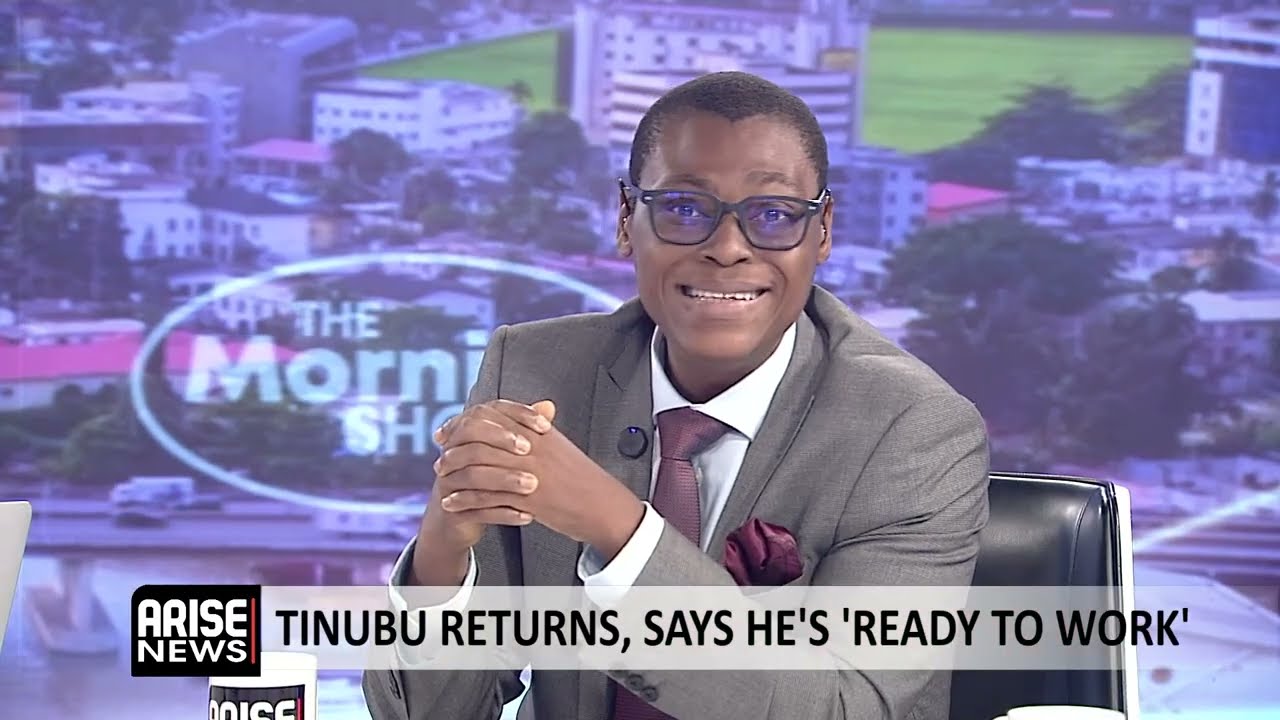 ⁣The Morning Show: Tinubu Returns, Says He's 'Ready To Work'
