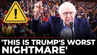 Bernie Sanders LIVE: RIPS Trump & Billionaires in Fiery Speech | US News | Trump News Latest | USA