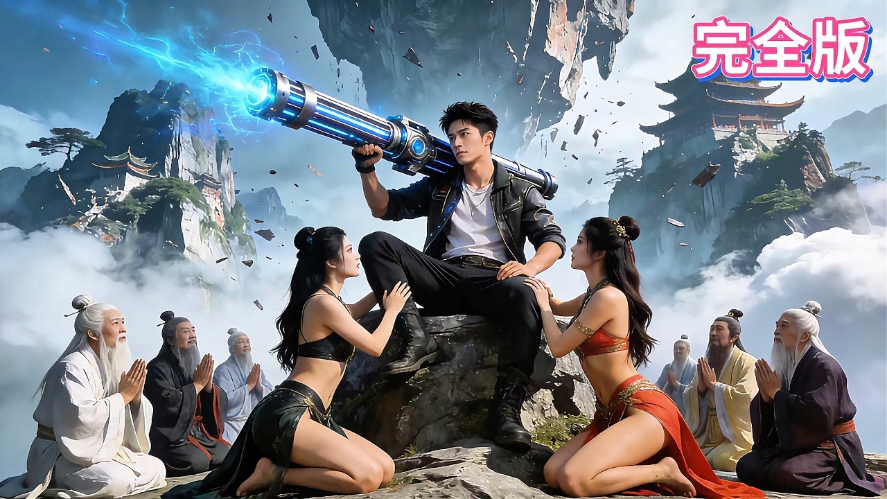 【日本語振り替え】現代科学VS仙術！異世界転生したら、まさか仙人が相手だとは…!? なら地球仙人の最強科学大砲をくらえ！