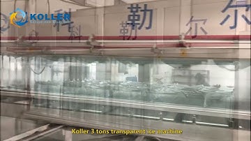 Koller ice machine TB30 3tons transparent block ice machine clear ice block for drinking