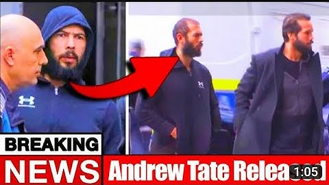 ANDREW TATE RELEASED FROM JAIL || (BREAKING NEWS)