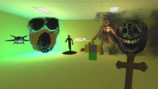 DOORS BUT IN GMOD! BACKROOMS ENTITIES WITH CRUCIFIX!