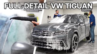 VW Tiguan Full Detail - Cleaning + Polishing + Ceramic Coating - Auto Detailing
