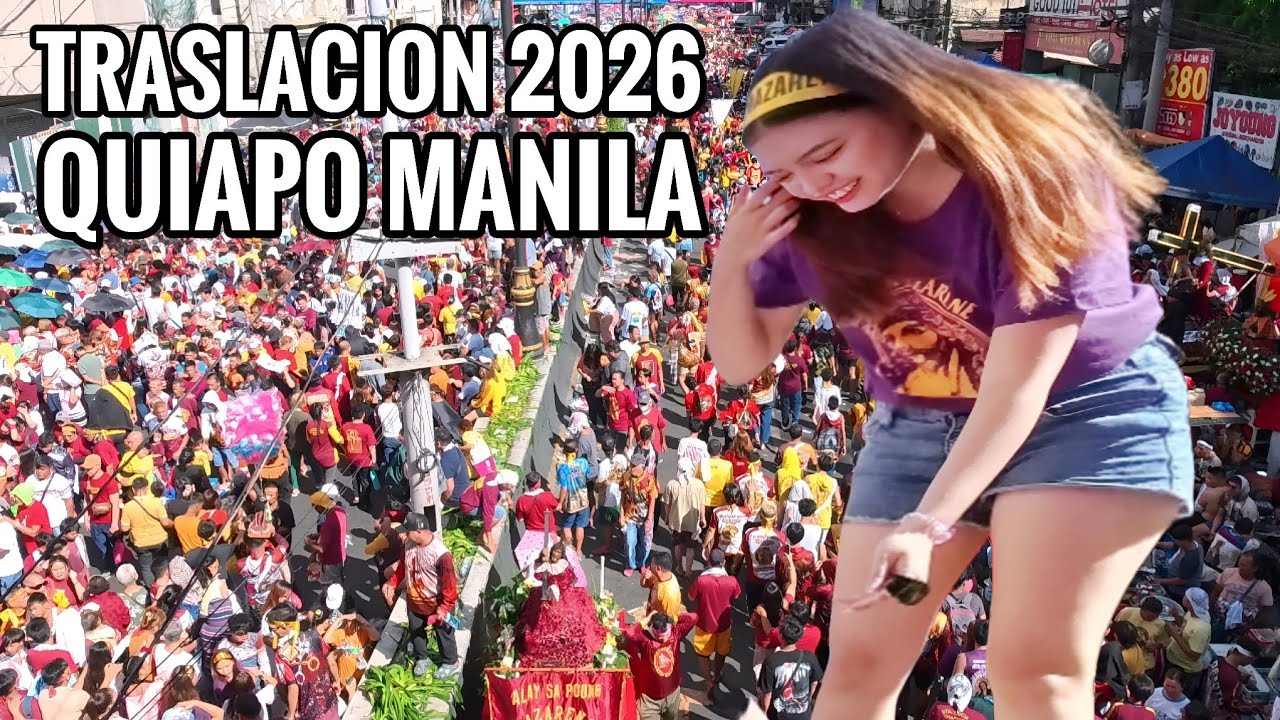 TRASLACION 2026 NAZARENO | QUIAPO MANILA FULL WALKING TOUR [4K HDR] 🇵🇭