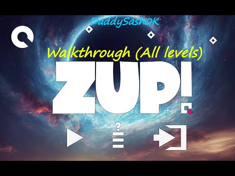Walkthrough Zup! Q (All levels) / Быстрое прохождение игры (Все уровни)