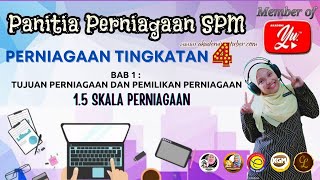VOLUME UP : PERNIAGAAN T4 : BAB 1 (1:5 - SKALA PERNIAGAAN)