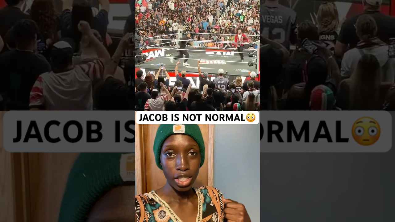 WWE RAW Reaction: Roman Reigns vs Jacob Fatu GOES CRAZY!😳#wwe #duet #shorts
