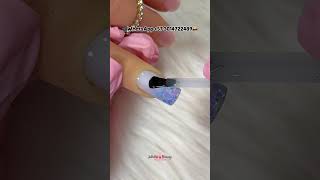 💕Encapsulado De Glitters Con Acrílico Y Arabesco💅 #uñasencapsuladas