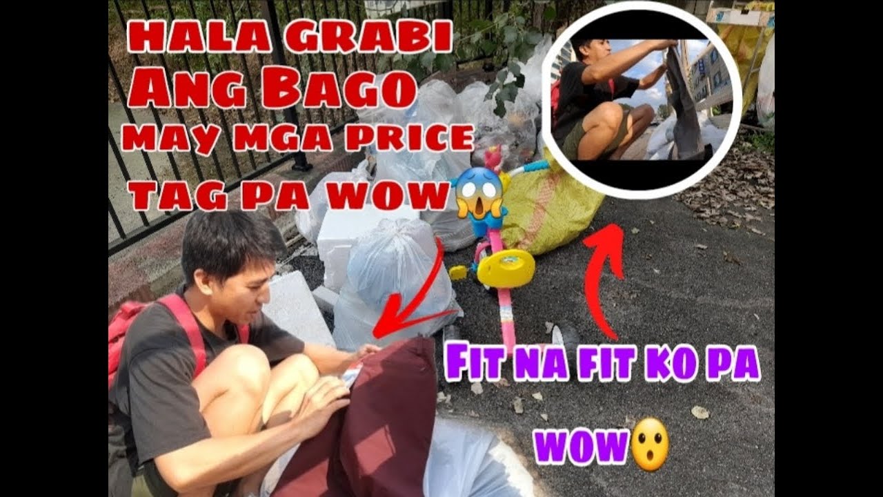 DUMPSTER DIVING#24 Grabi napulot ko today may Price TAG pa😱.Napa isip tuloy ako basura kaya ito😍