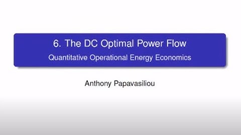 LINMA2415: DC Optimal Power Flow