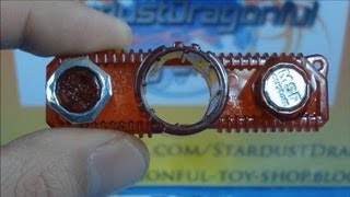 BBG-14 Metal Stone Face Custom Ver. Flame Red UNBOXING Takara Tomy HD!