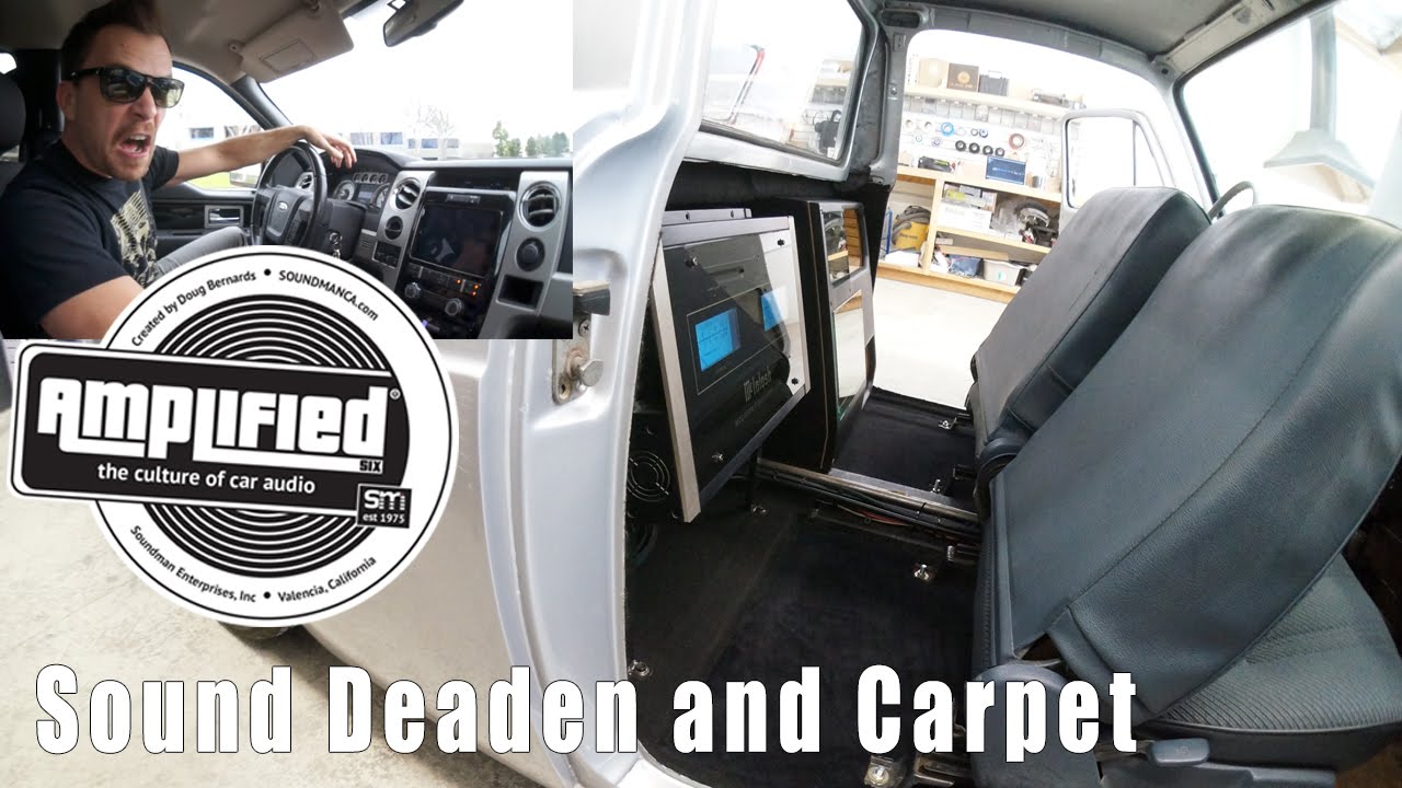 Sound Deaden and Carpet My Bodydropped VW Trunk YouTube