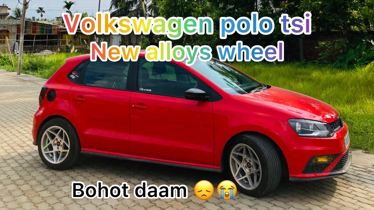 Volkswagen polo tsi 1.0L new alloy wheels Guwahati sarautowheels