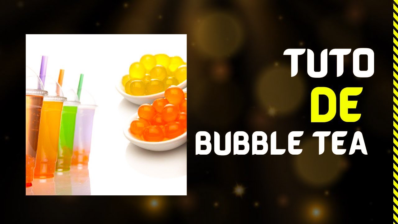 Tuto de bubble tea maison nells prod - YouTube