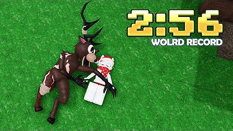WORLD RECORD Solo Speedrun of 99 Night in the Forest Saving The Deer – Full Gameplay (2:56)