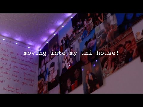 moving into my uni house!