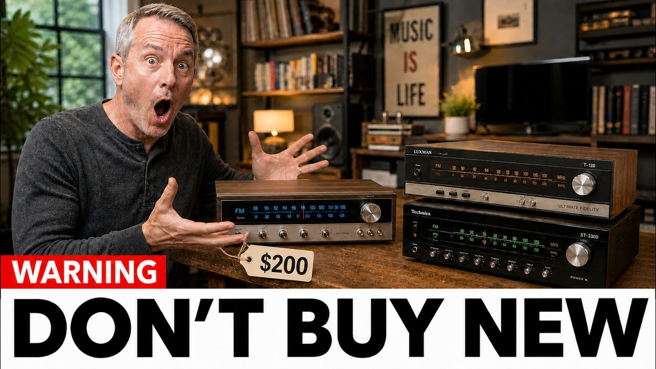 超ビンテージチューナー LUX L308 7 Vintage FM Tuners Under $200 That HUMILIATE $2,000 Modern Tuners