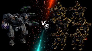 War robot | 1 Mauler vs 6 Ultimate Fenrir 😎 screenshot 5