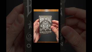 Love the design on these! Do you? Deck: Bicycle - Oblivion #asmr #unboxing #cards
