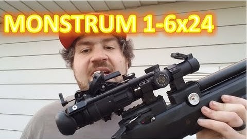 MONSTRUM G2 1-6x24 30mm FFP IR reticle