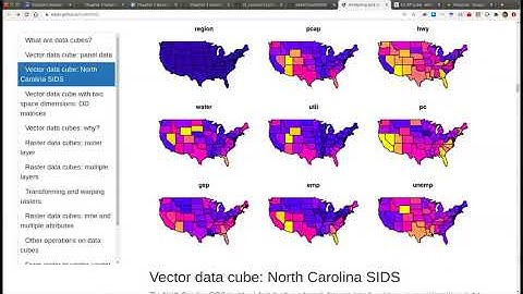 useR! 2020: Analyzing & visualising spatial data cubes (E. Pebesma, M. Tennekes), tutorial