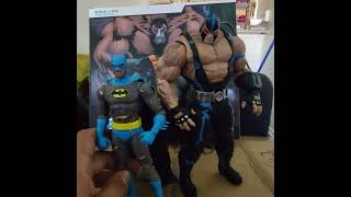 dc multiverse knightfall batman and bane 2 pack figure review