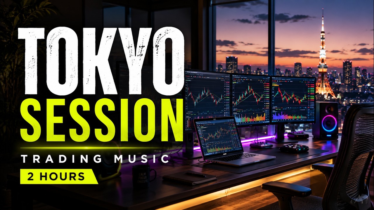 Tokyo Session Tokyo Session Trading Music — Calm Morning Market Focus (2 Hours) - YouTube