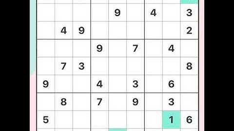 Daily sudoku game 02/20/2020