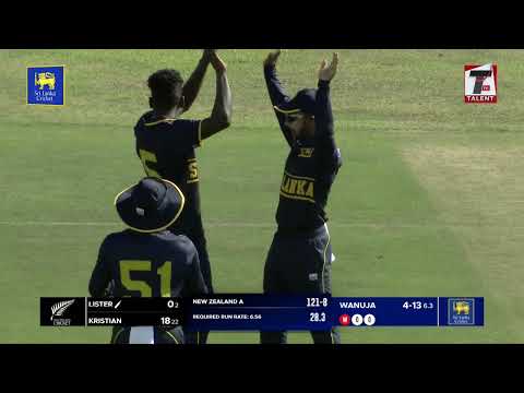 Wanuja Sahan’s 5-wicket haul | Sri Lanka ‘A’ vs New Zealand ‘A’ – 1st One-Day Game