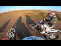 Обзор трассы в приморском. Один круг+телеметрия. Gopro on board, motocross race.