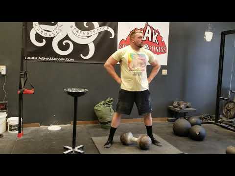 Max One Hand Inch Dumbbell Reps