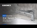 3 in 1 Sensor Tap with built-in Hand Dryer, Auto Tap &amp; Foam Dispenser | KHTF14 | Euronics India