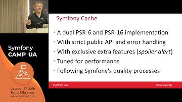 Symfony Cache: a premium recipe to fast apps. Nicolas Grekas (EN)