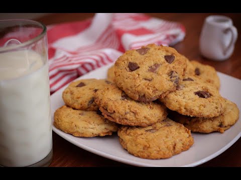 Coconut and chocolate chip cookies