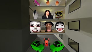Too Much Nextbots chase me in Liminal Hotel Part 16