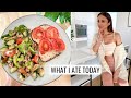 WHAT I ATE TODAY | Simple & Healthy Food Ideas | Annie Jaffrey