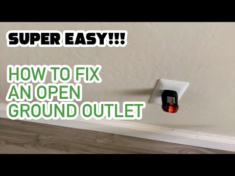 How to ground an open ground outlet | Handyman | Contractor