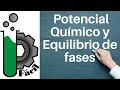 11. Potencial Químico y Equilibrio de Fases