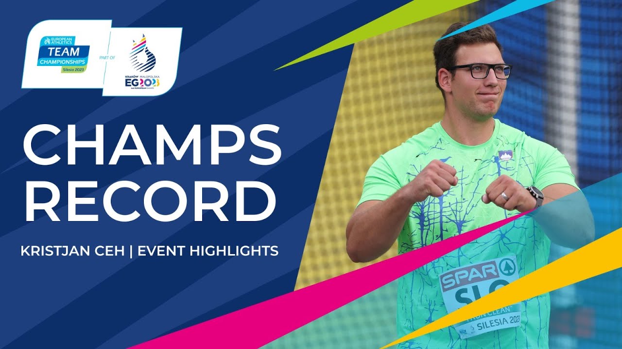 Kristjan Ceh (SLO) Discus Throw Men Event Highlights Day 2 Division